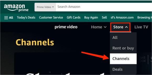 amazon channels