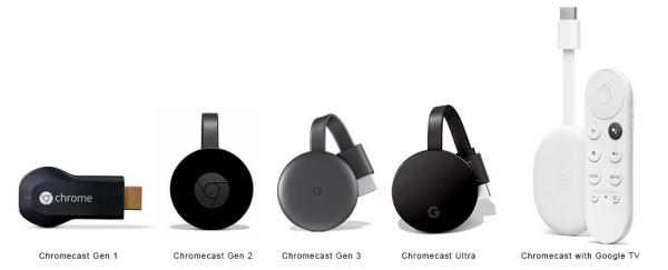 chromecast model