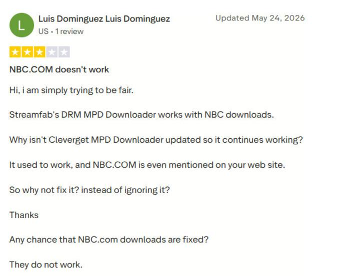 CleverGet Netflix downloader cons