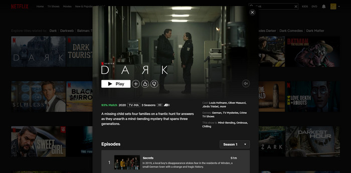 dark