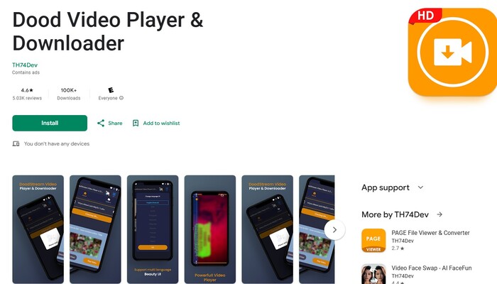 Dood Video Player & Downloader