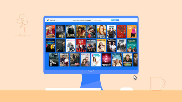 download discovery plus video on computer
