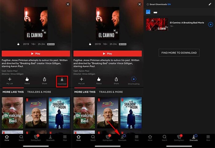 Download Netflix for free in the official app