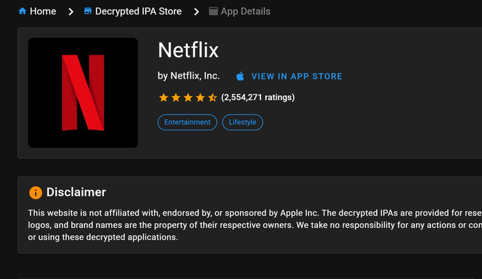 Download Netflix on Mac via iOS Simulator