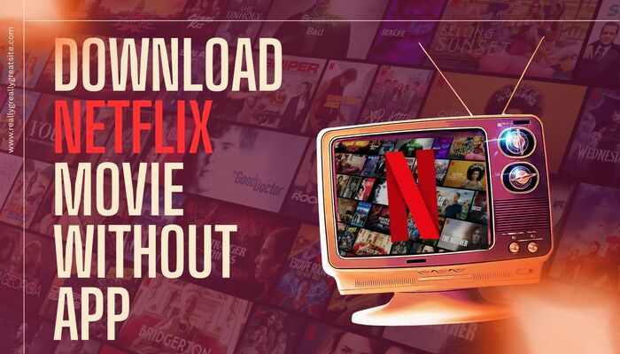 Download Netflix without app