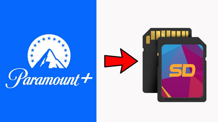 download paramount plus video to sd card