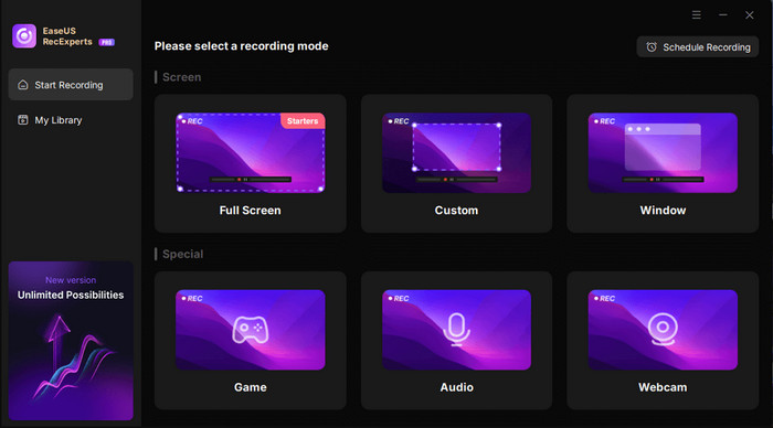 EaseUS RecExperts netflix recorder