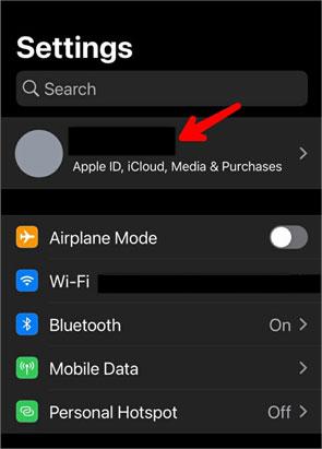 ios settings