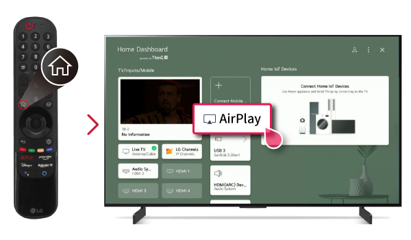 lg airplay