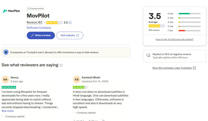 MovPilot reviews