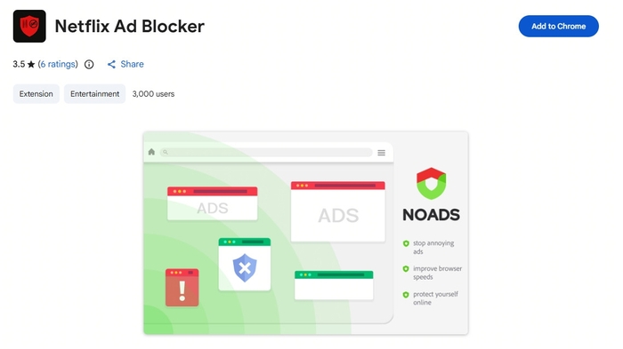 Netflix Ad Blocker