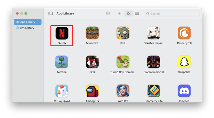 open netflix app on mac
