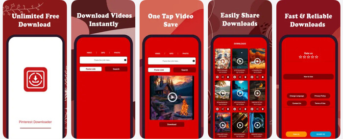 Pinterest Video Downloader ios downlaod Pinterest videos