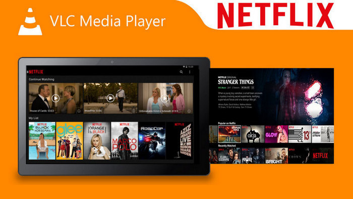 play netflix video on vlc