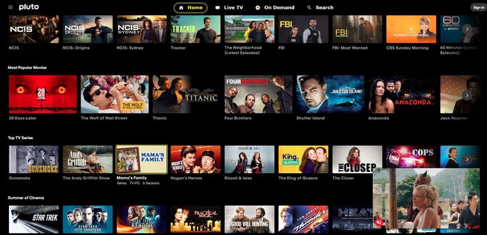 Soap2Day Alternative Pluto TV