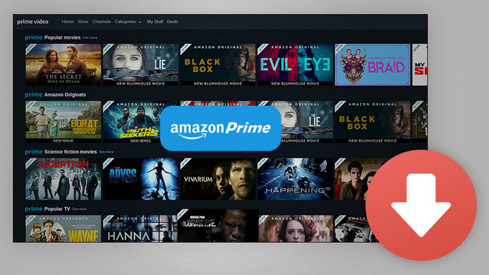 How to download movies and shows from  Prime Video