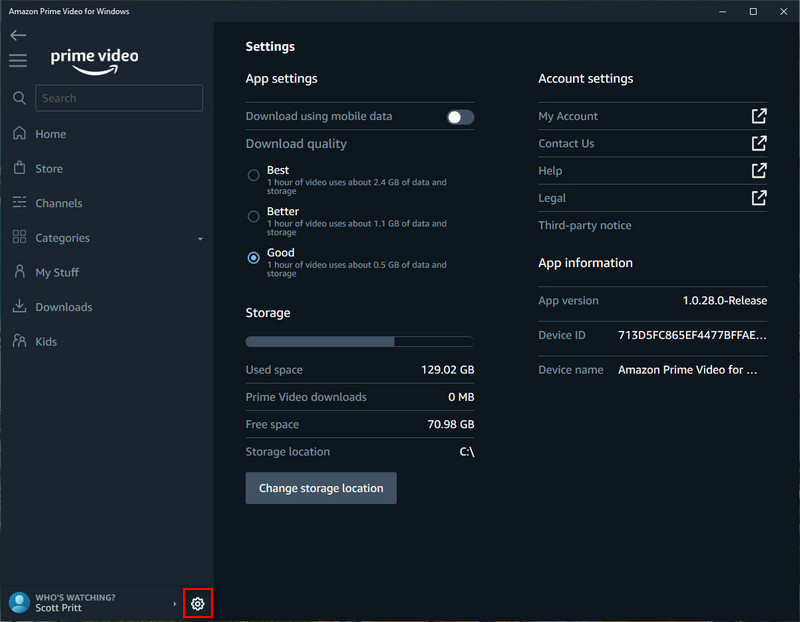 How to download discount stuff on amazon prime