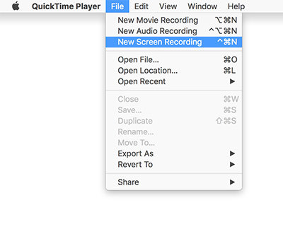 quicktime record