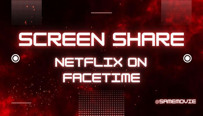 Screen share netflix on FaceTime