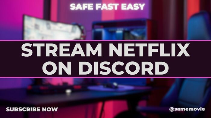 share netflix on discord