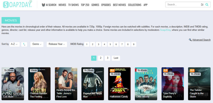 unblocked movie sites for school soap2day