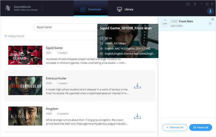 squid game download process