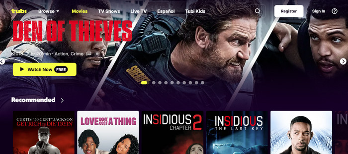 unblocked movie sites for school tubi