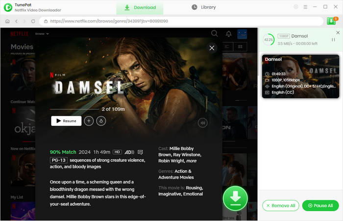 tunepat netflix downloader