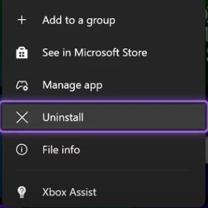 uninstall netflix on xbox