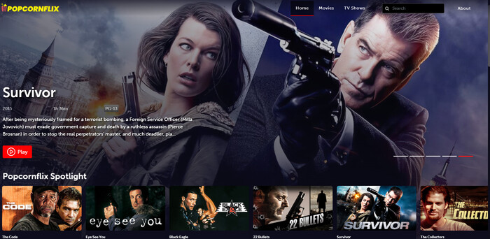 M4ufree alernative - PopcornFlix