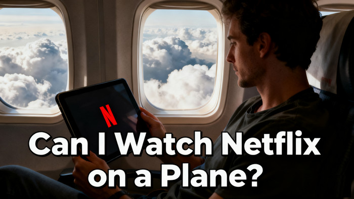 Watch Netflix on a Plane