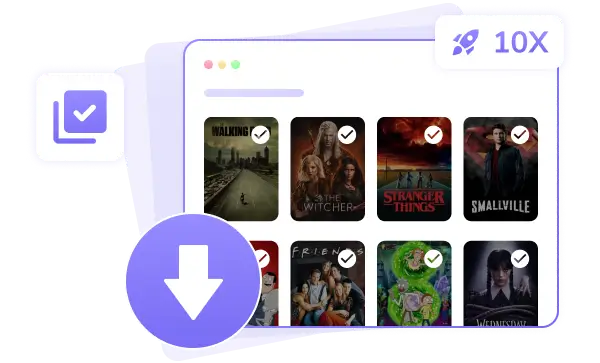 Batch Download Mode with Fast Speed