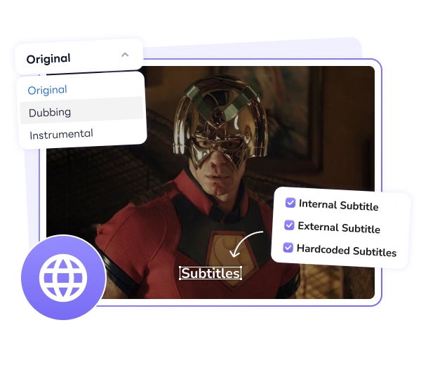 Personalize Max audio tracks