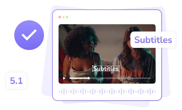 Offer Three Subtitle Modes