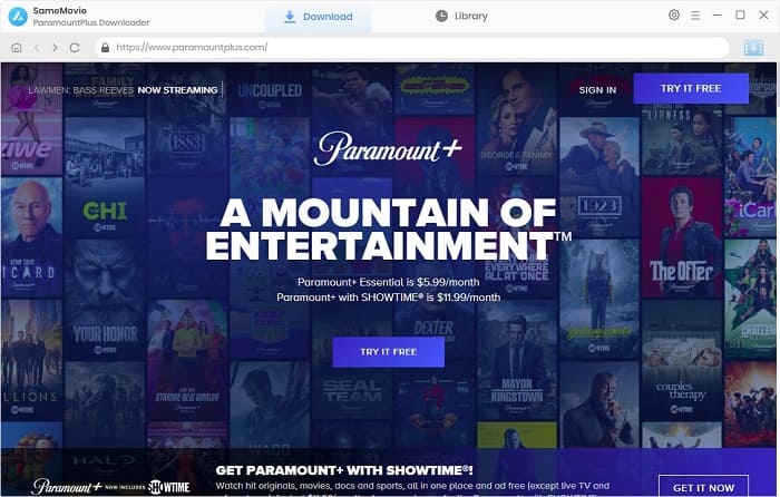 SameMovie ParamountPlus Downloader screenshot