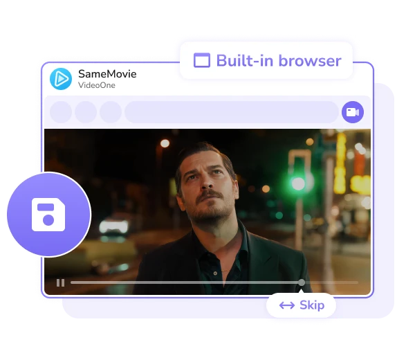 Record Freely with Built-in Browser Control