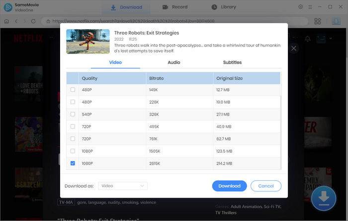 advanced download