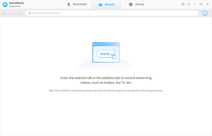 record interface